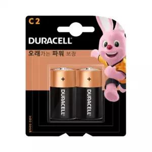 깜도리2 사무용 시계 배터리 건전지 C형 장난감 가정용 기기 호환 전지 2개입