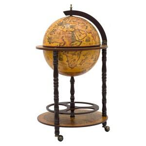 이탈리아 지구본 와인 선물 탁상 스탠드 크리스탈 라이트 데스크탑 회전 지구 작은