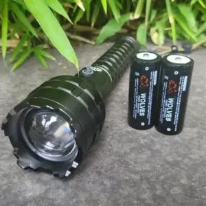 휴대용 26650배터리 15000루멘 C LED랜턴 2개 XHP160 GL160