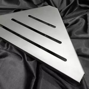 니켈삼각선반 국산 무광 스텐레스 니켈 욕실코너선반 SUS304
