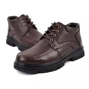 남성 가죽 옆지퍼 털신 방한화 겨울부츠 신사화 구두 SRs7+1egI