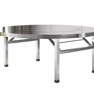 회전 식탁 중식 업소용 대형 원형 스테인리스 탁자 턴테이블 레스토랑