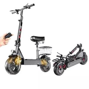 전동 킥보드 접이식 800W 안장 전기 스쿠터 초경량 출퇴근 충전식 휴대용