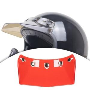 유니버설 빈티지 헬멧 페이스 실드 레트로 버블 선바이저 오픈 모터크로스 모터바이크