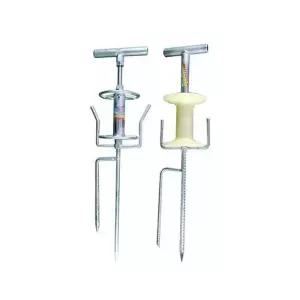 약줄가이드 꼬임방지 유인기 특가 고추밭 회전판 뱅글이 터닝 롤러 농약줄 금속 1개