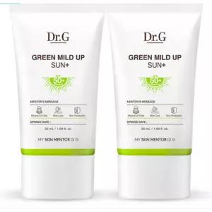 이지하우스 닥터지 그린 마일드 업 선 플러스 50ml 2개 적외선 자외선 피부 보호 선케어 선크림 622452