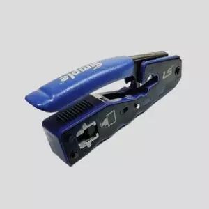 랜커넥터 통신 모듈러압착기 STP용 CAT 6 겸용 EZ플러그 5E