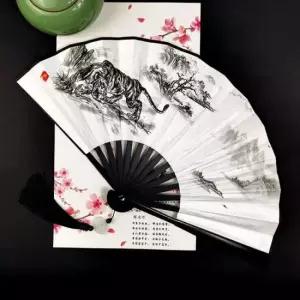 외국인선물부채 동양화 전통부채 외국인선물 휴대용부채 접이식부채
