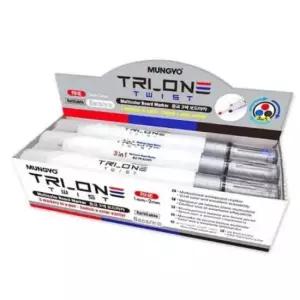 [문구] 보드마카 블랙 마카펜 6개 블랙보드 전용 서명펜 아트를 위한 필기구