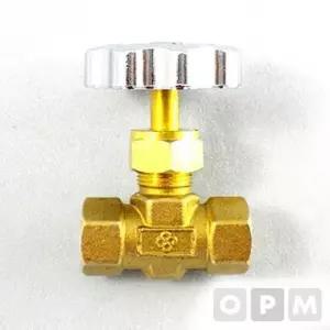 신주니들밸브 20A 배관용품 배관부품 작업공구 배관부속