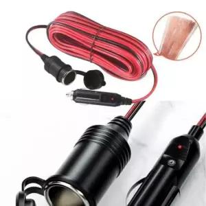 짧은시거잭연장 HWA 차량용 시거잭 연장케이블 소켓 4M