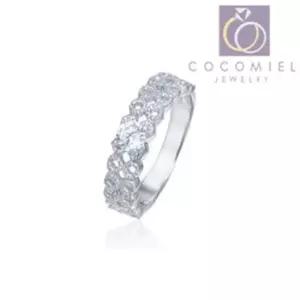 심플한반지 컷팅 큐빅 반지 실버링 은반지 애끼링 우정반지 R-82