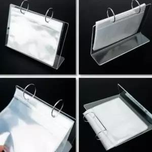 [문구] 포토카드 보관용 바인더 6인치 미니앨범 스탠드 정리함