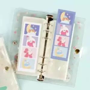 [문구] 미니 포토앨범 네컷 사진첩 4컷 추억앨범 랜덤 포토북