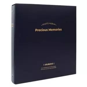 [문구/오피스] 점착형 포토앨범 블루 색상 4R 사진정리용 성장앨범 수납