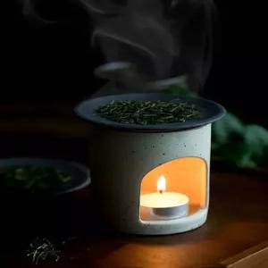 세라믹 오일버너 캔들 디퓨저 에센셜오일 워머 아로마 방향 휴대용 스톤