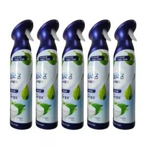 페브리즈 화장실용 에어 강력탈취 프레시 가든 165g 5개