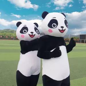 판다곰탈 인형놀이 캐릭터 파티 튬 가면 용 사람 공연