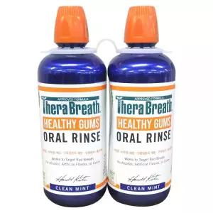 테라브레스 헬시검스 오랄린스 클린민트 1L (2개) 구강청결제 가글 대용량