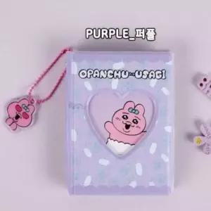 [문구/오피스] 미니포켓사진앨범 포켓북 사진정리 앨범 퍼플 색상 사진첩