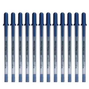 [문구] 중성펜 젤리롤 파인 젤펜 0.6mm 로얄블루 사무용 필기구