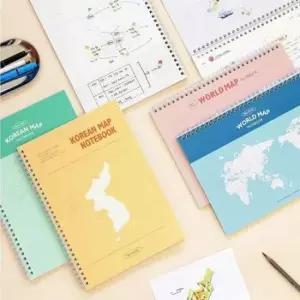 [문구] 한국사 필기공책 B5 모눈 중학생 학습 노트 공부용 공책