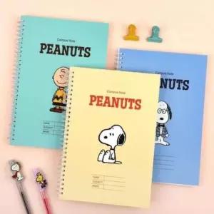 [문구] 캐릭터 스프링 수첩 잘 펴지는 유선 노트 다용도 필기 용품