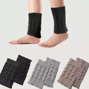 패션레그워머 패션 포인트 니트 발목워머 외출 수면용 숏 레그워머
