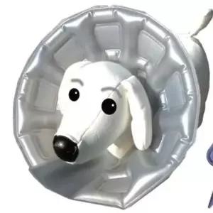 강아지목보호대 강아지 목 보호대 애견 넥카라 깔대기 상처 튜브형 L