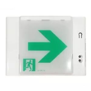 감지기 비상구 방향등 피난 계단 통로 유도등 우측 화살표