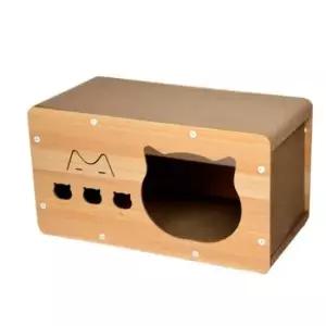[반려] 고양이 스크래쳐 고양이집 하우스 숨숨집 사각
