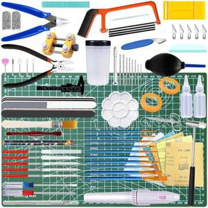 야우하르 78Pcs 전문 건담 모델 도구 키트 건물 수리 수리를 위한 취미 건축