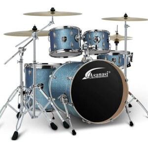 저소음 드럼 세트 심벌즈 재즈 리듬 버스킹 저음 초보 연주용 입문용