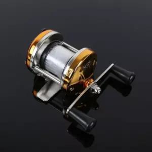 (힘찬)싸파 미니 장구통릴 AC-100 골드 얼음 빙어 산천어 낚시 아이스로드 초소형 초경량 알루미늄