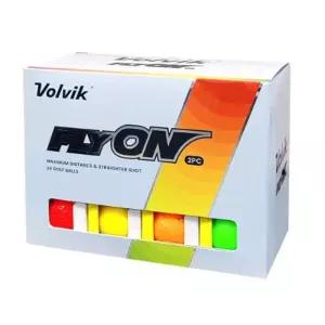 (힘찬)볼빅 플라이온 연습 라운딩 4색 컬러 골프공 24개입 칼라 야광 형광 용공 용골프