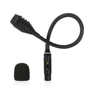 회의 노래 노래방 DJ 믹서 전용 디스크 KTV 바 구스넥 마이크 3핀 XLR용 스위치 기어가 장착된 micfuns D2 유연한 프로페셔널 다이내믹 밥 바커