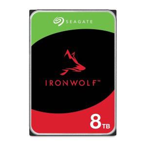 Seagate IronWolf 8TB NAS 내장 하드 드라이브 HDD u2013 3.5인치 SATA 6Gb/s 7200RPM 256MB 캐시 RAID 네트워크 연결 스토리지 좌절 없는 패키징 (ST8000VNZ04 / N004)