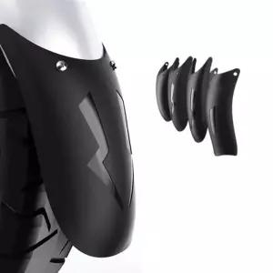 오토바이 머드가드 확장형 흙받이 커버 타이어 오염방지 펜더 가드 액세서리