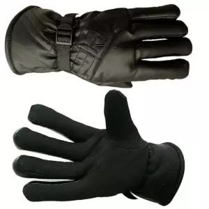 겨울용 방한 바이크 가죽 장갑 미끄럼 방지 롱 오토바이용 GL 털장갑 겨울