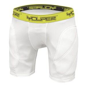 야구, 축구, 라크로스용 컵 포켓이 있는 유퍼 보이즈 패딩 슬라이딩 반바지