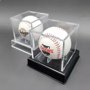 야구 싸인볼 보관용 아크릴 야구공 진열 거치대 케이스 케이스 보관케이스