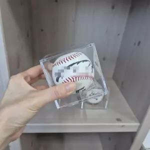 야구공 투명 케이스 사인볼 보관함 진열 장식함 사인볼 공 볼 기념 정리함