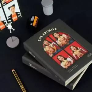 [문구] 미니 포토카드 앨범 수납함 4x6 카드보관 네컷 정리함