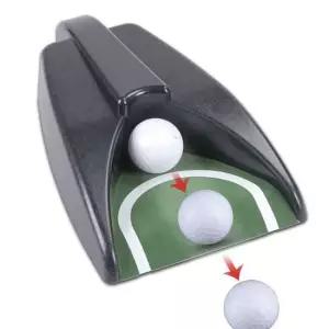 골프연습 휴대용 퍼팅머신 자동 볼리턴 퍼터매트 골프