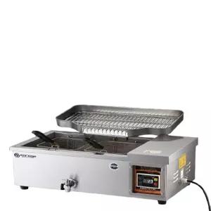 회오리감자 치즈스틱 3000W 돈가스 튀김기 푸드트럭