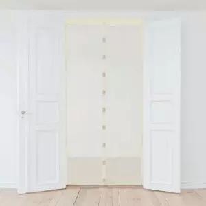 컬러 모기장 해충방지 베이지 테이프 현관문