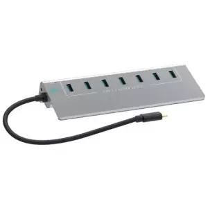 USB허브 C타입 to A GEN2 데이터전송 7포트 스탠드형