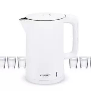 무선 가정용 이중 단열 커피 포트 스텐 전기포트 2L