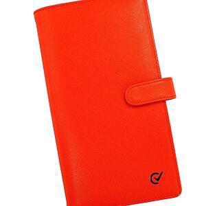 웍스 천연가죽 6공바인더 돌체 오렌지-포켓링 학교 교실 학원 관공서 KW98B0A5