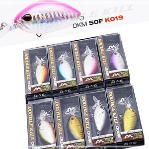 [2개구성] 용 핑크 더블훅 크랑크 가물치 빅 서스펜딩 싱킹 IPW748BAC